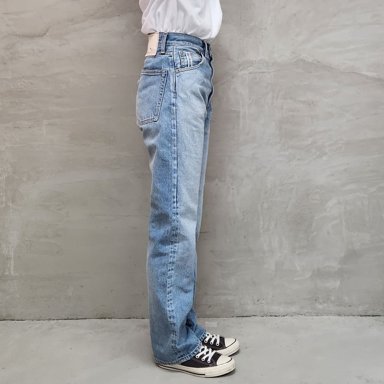 105XXA WIDE PANTS USED / L-INDIGO