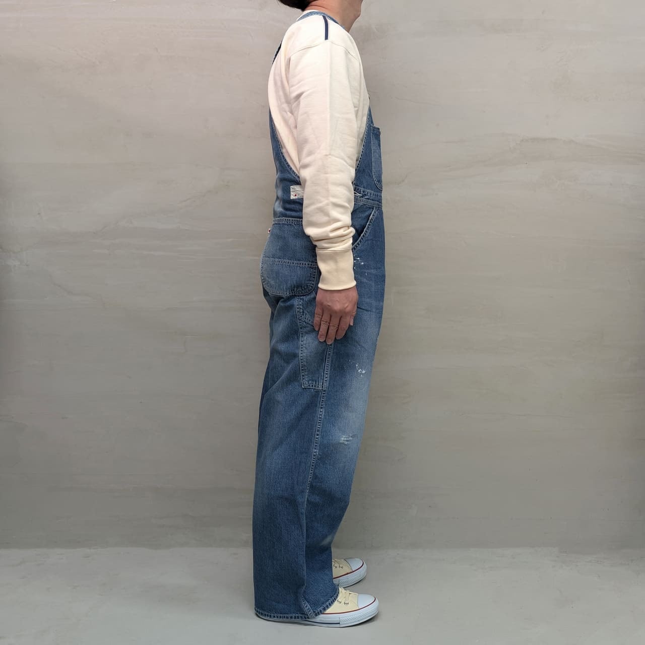 DENIM OVERALL USED