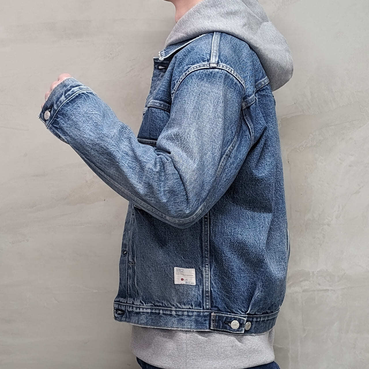 DENIM JACKET 1st type VINTAGE USED