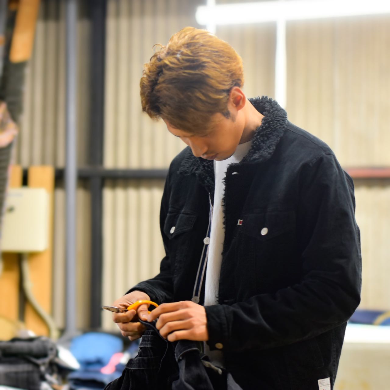 BOA CORDUROY 3rdtype JACKET / BLACK