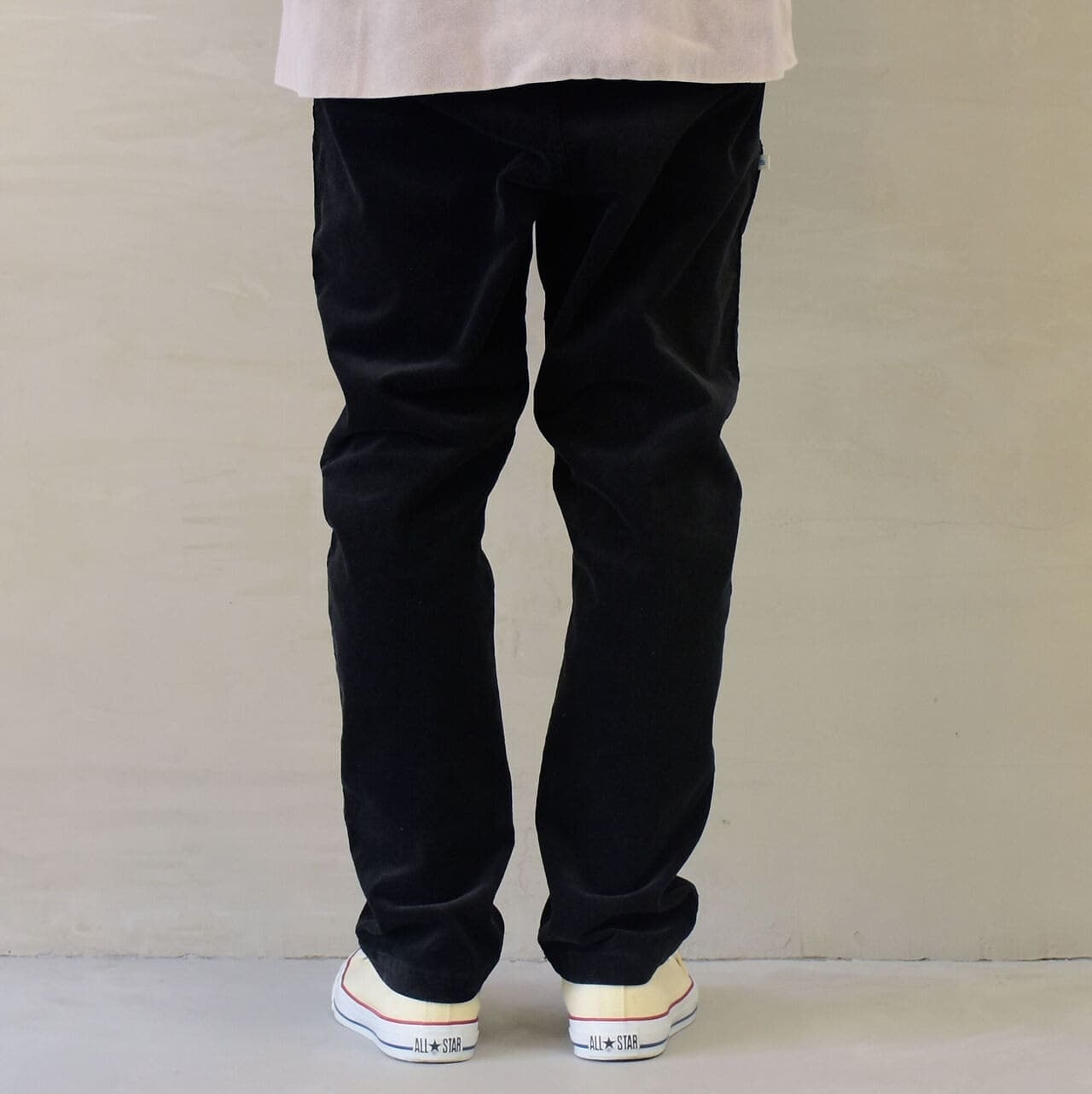 STRETCH CORDUROY CLIMBING PANTS / BLACK