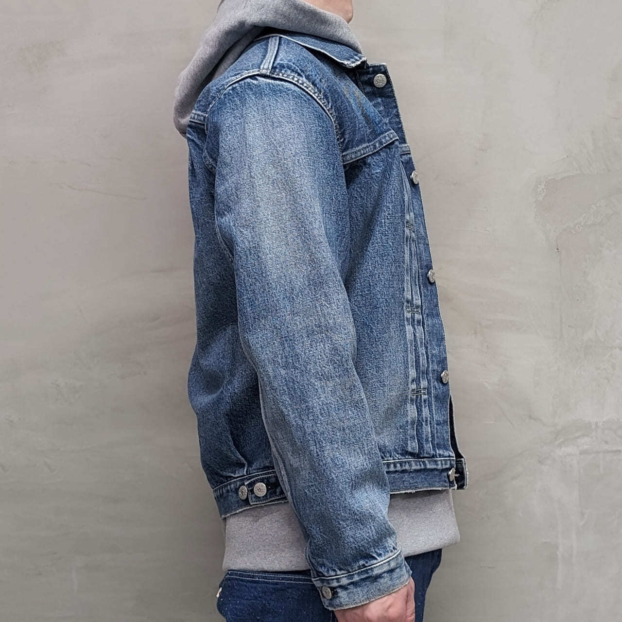 DENIM JACKET 1st type VINTAGE USED