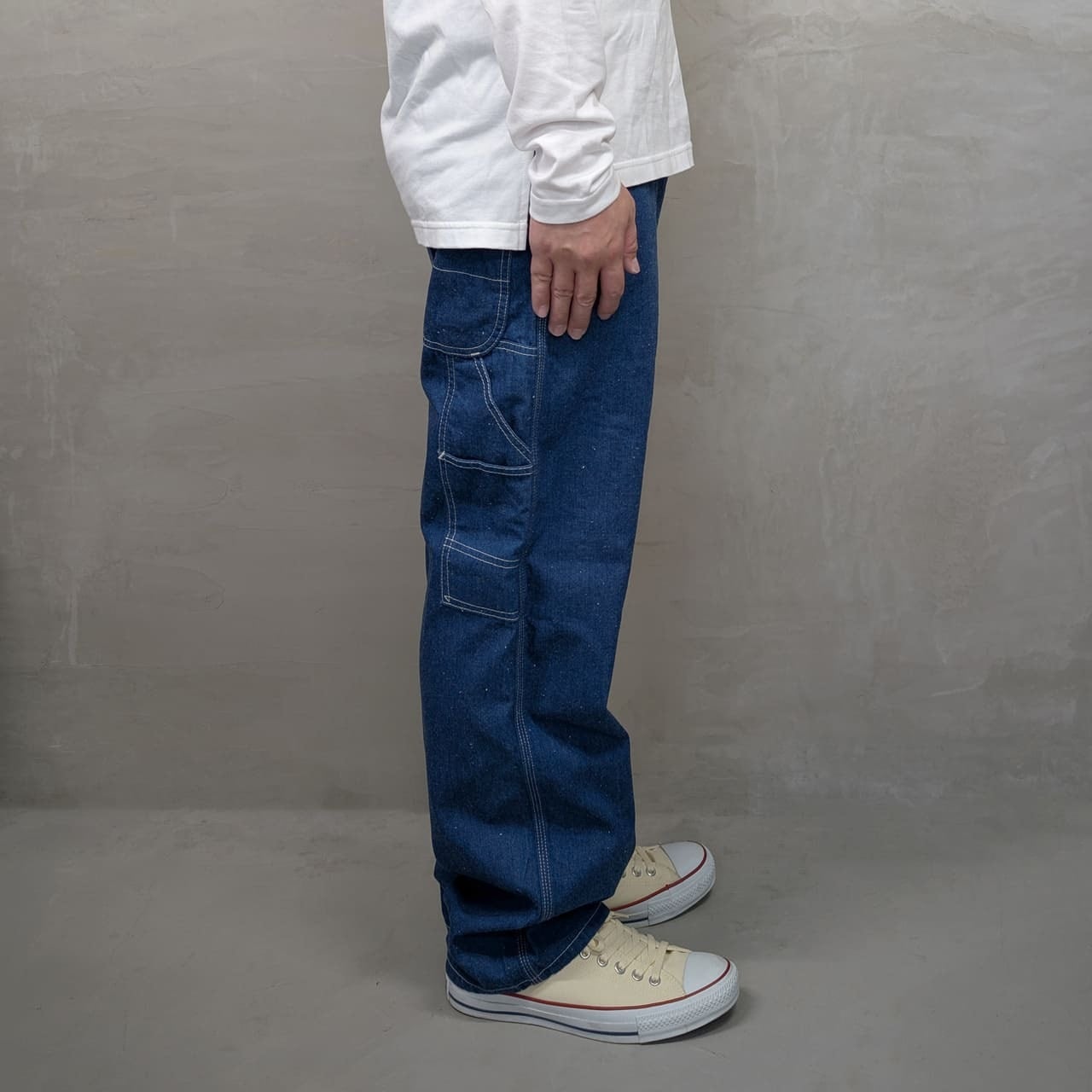 CARPENTER PANTS Ver.2 NANO MIST WASH / BLUE