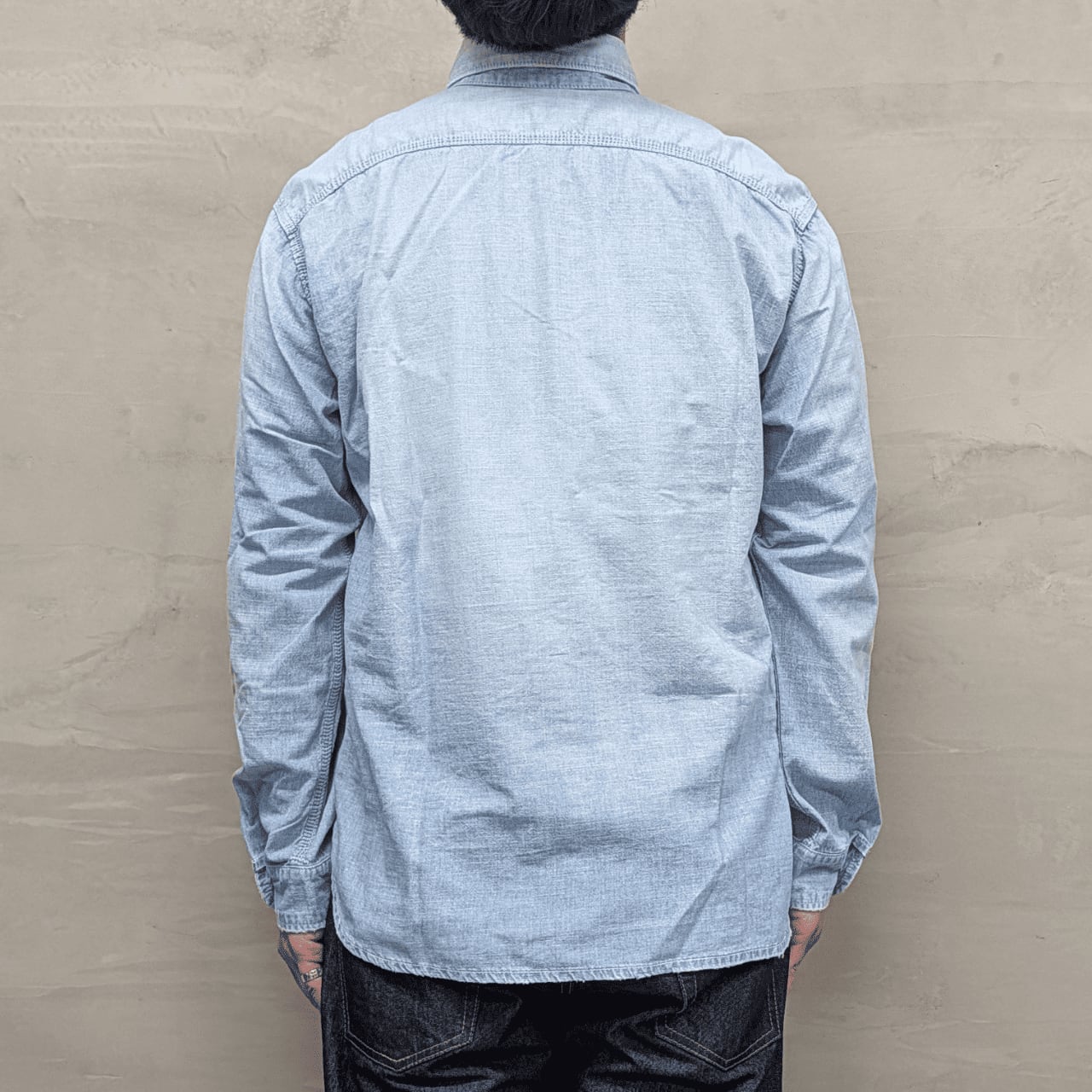 VINTAGE CHAMBRAY SHIRT USED