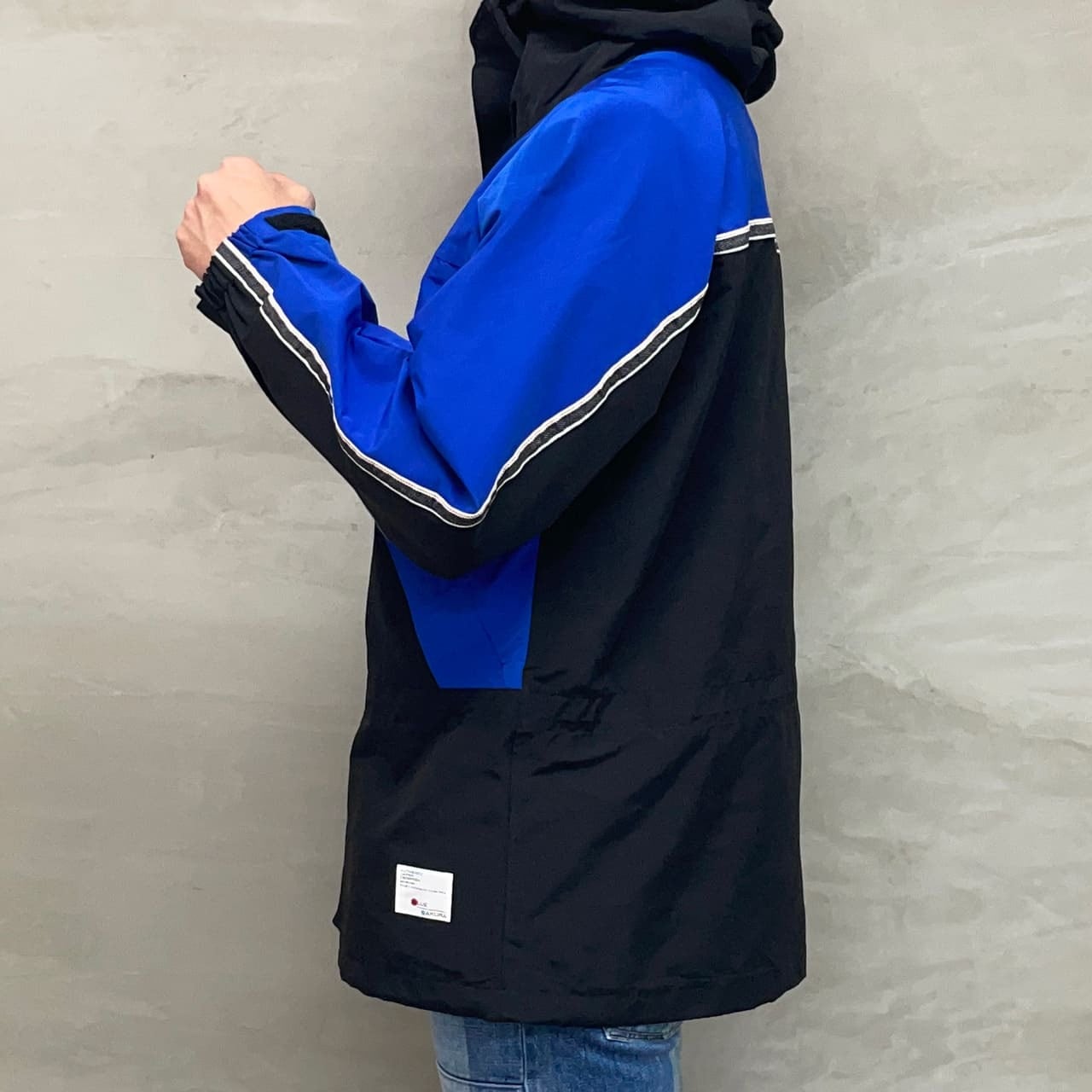 MOUNTAIN PARKA / BLACK×BLUE