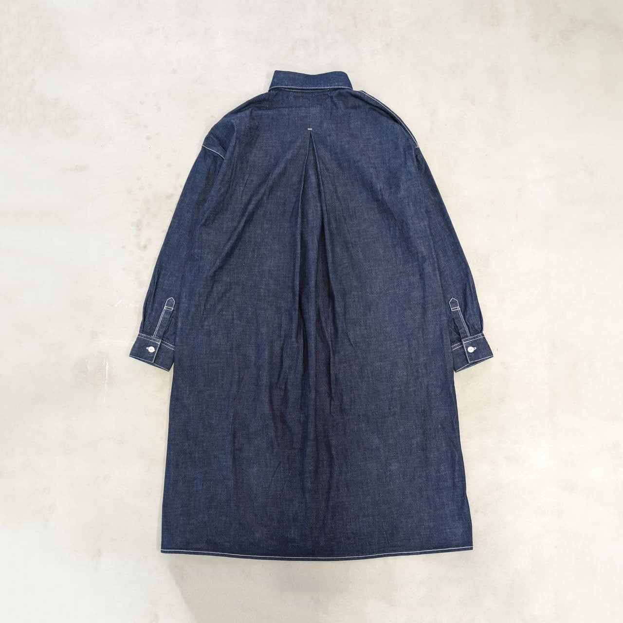 DENIM LONG SHIRT ""OW""