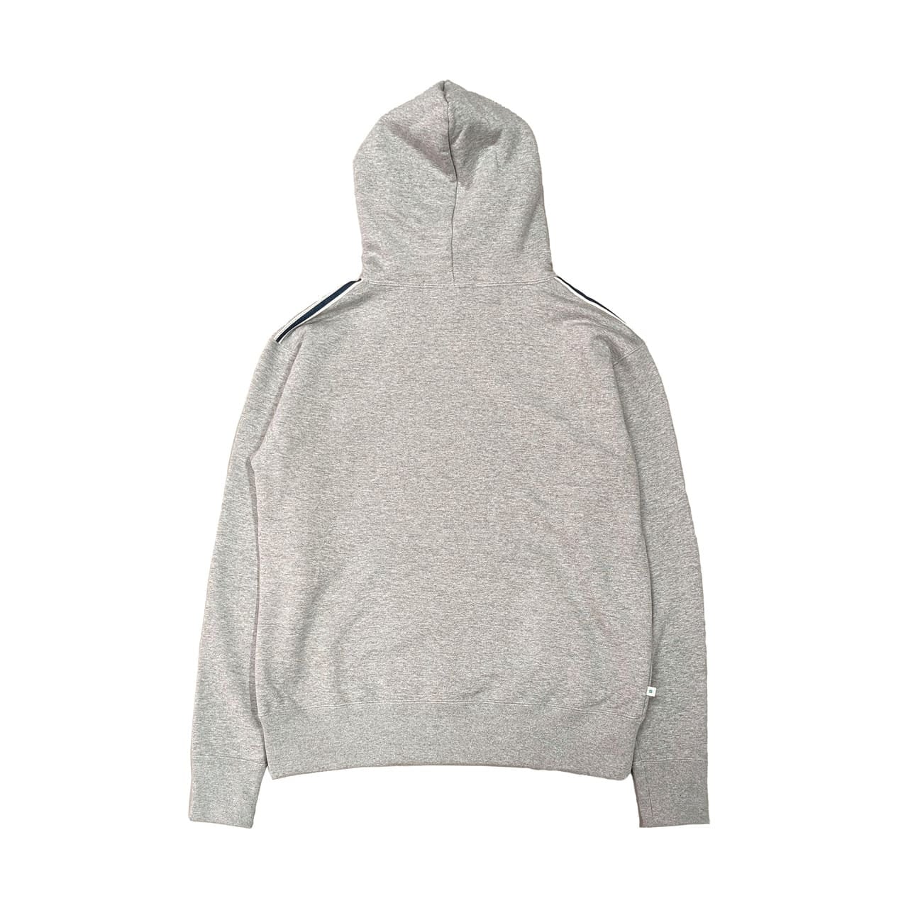 CLASSIC VINTAGE HOODIE ""BLUE SAKURA LOGO"" / GRAY