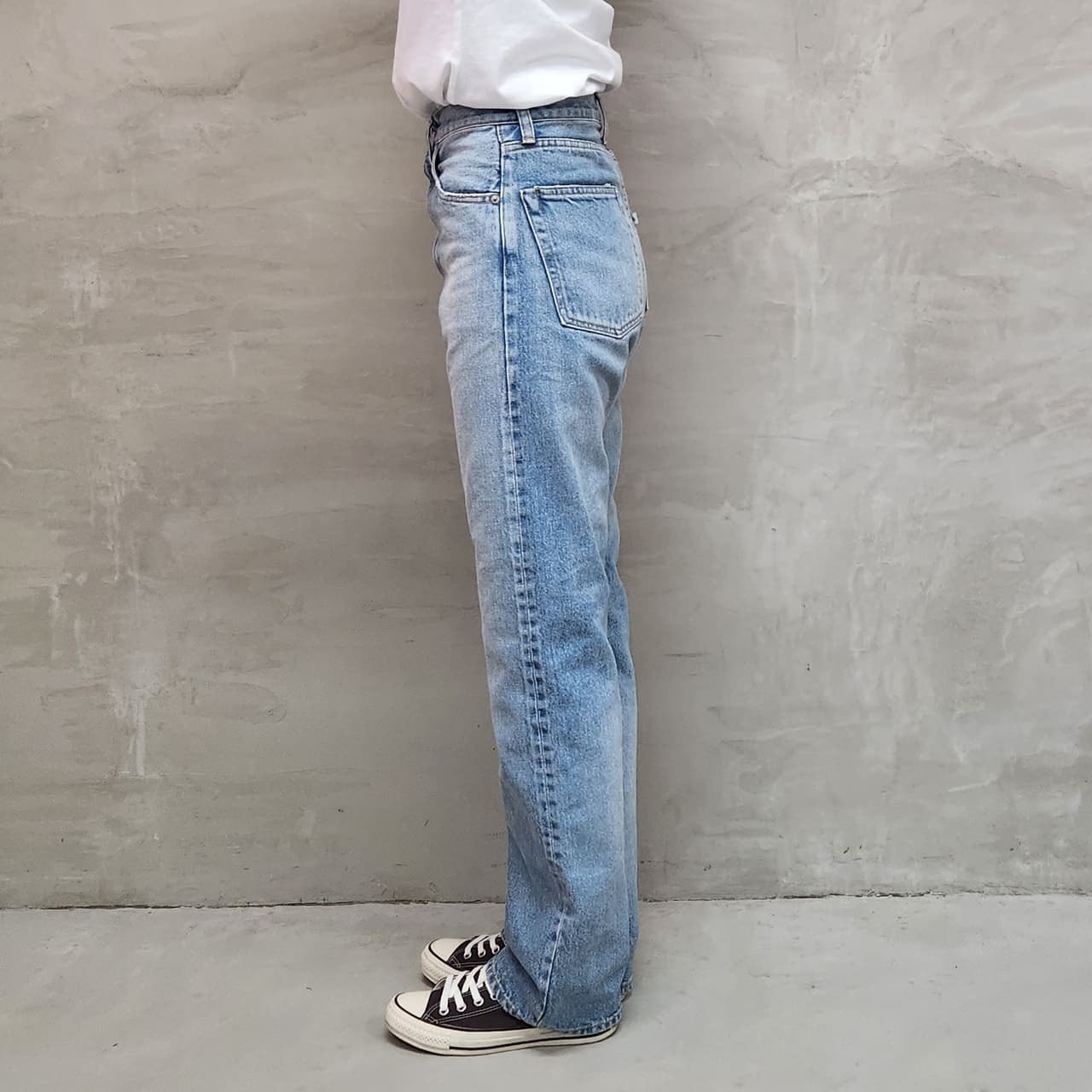 105XXA WIDE PANTS USED / L-INDIGO