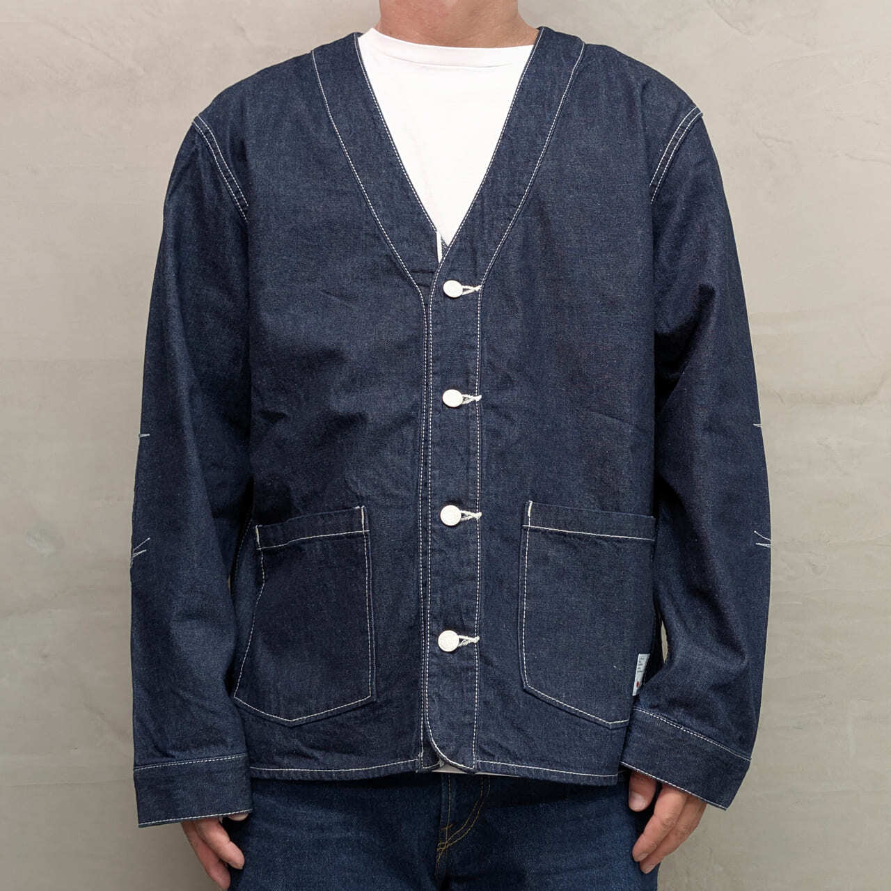 VINTAGE DENIM CARDIGAN ［OW］