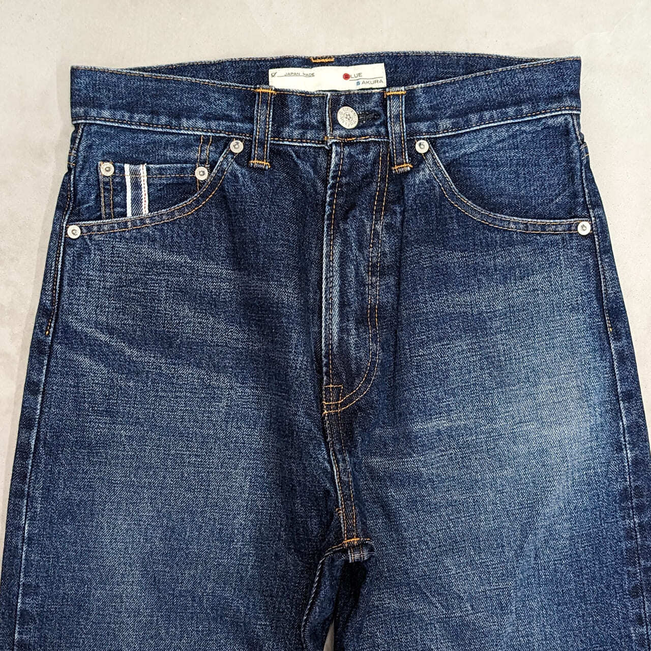 105XXA WIDE PANTS USED / INDIGO