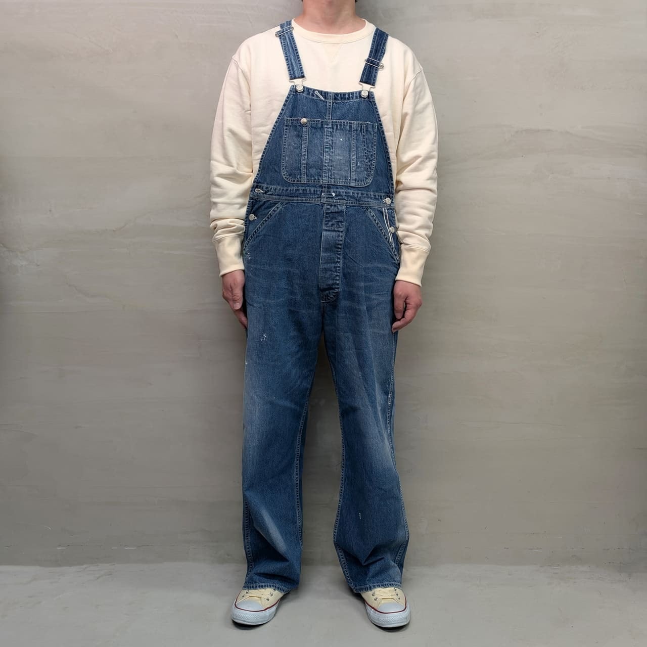 DENIM OVERALL USED