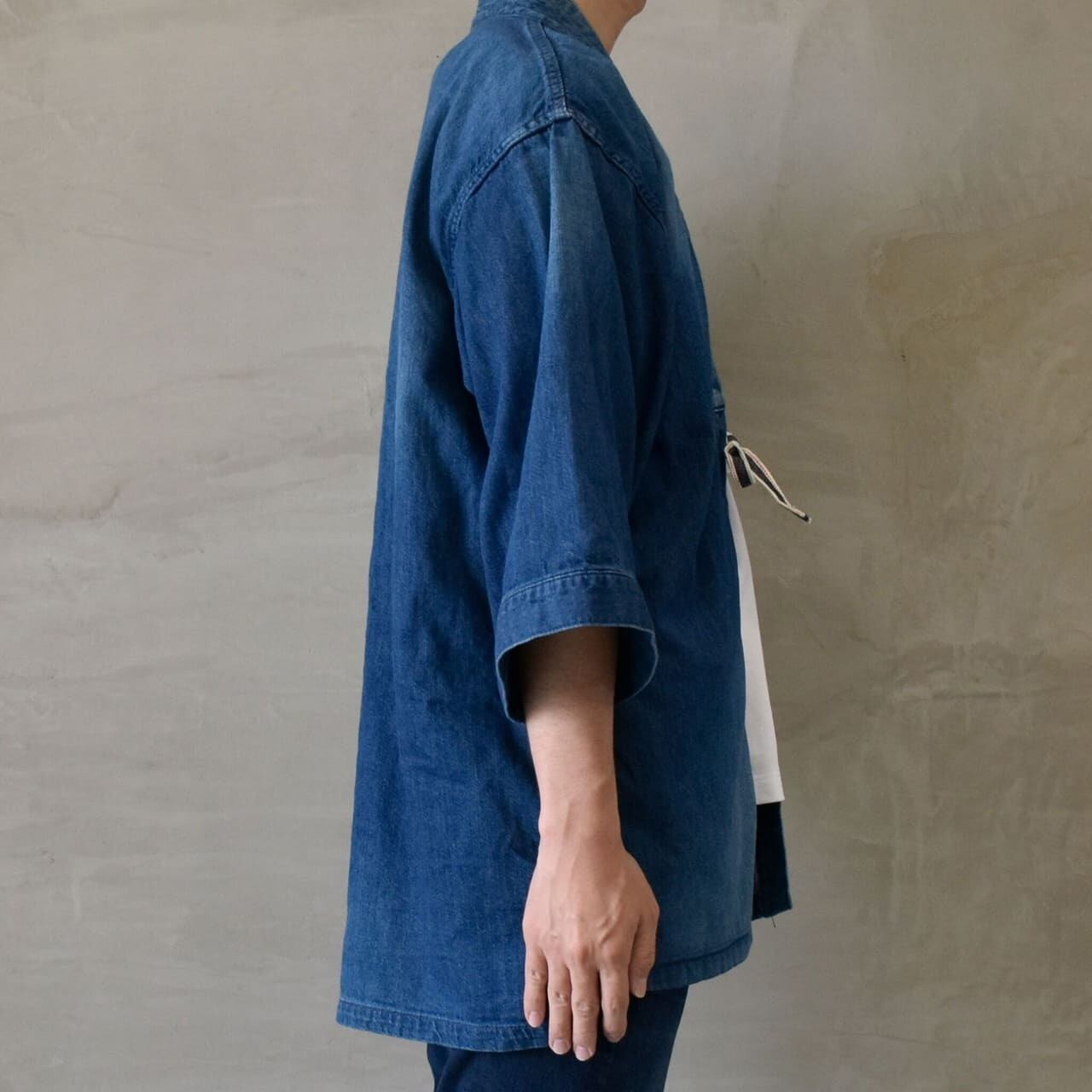 DENTO"" DENIM KIMONO JACKET ［light oz ver.］