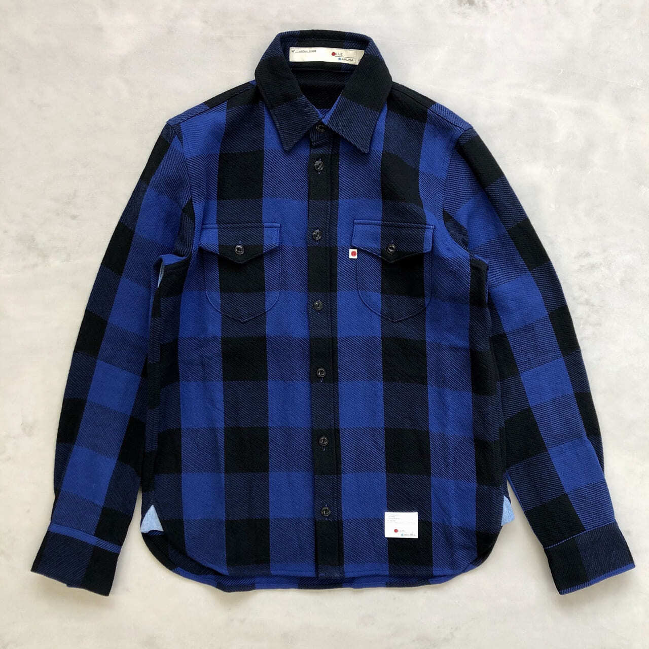 CLASSIC VINTAGE CHECK SHIRT / BLUE