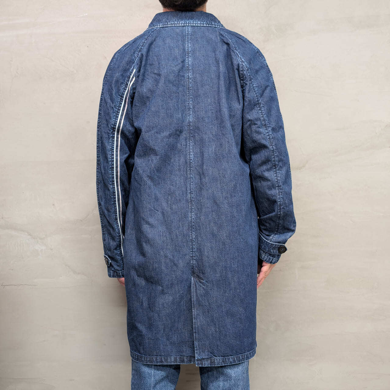 DENIM SHOP COAT USED