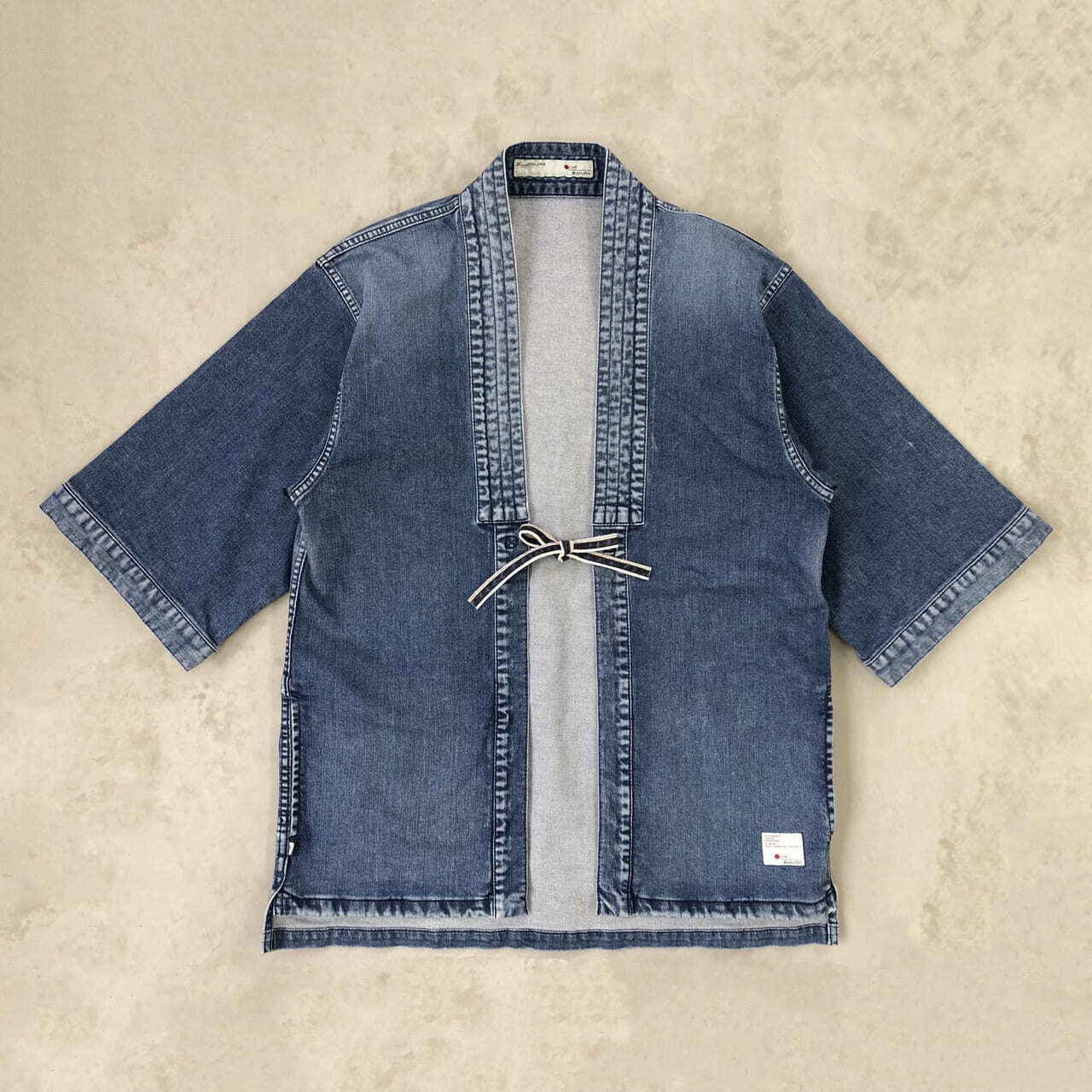 DENTO"" DENIM KIMONO JACKET ［SHORT SLEEVE］