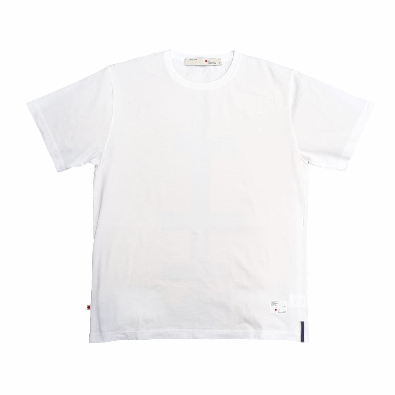PLAIN T-SHIRT［CUT OFF］/ WHITE