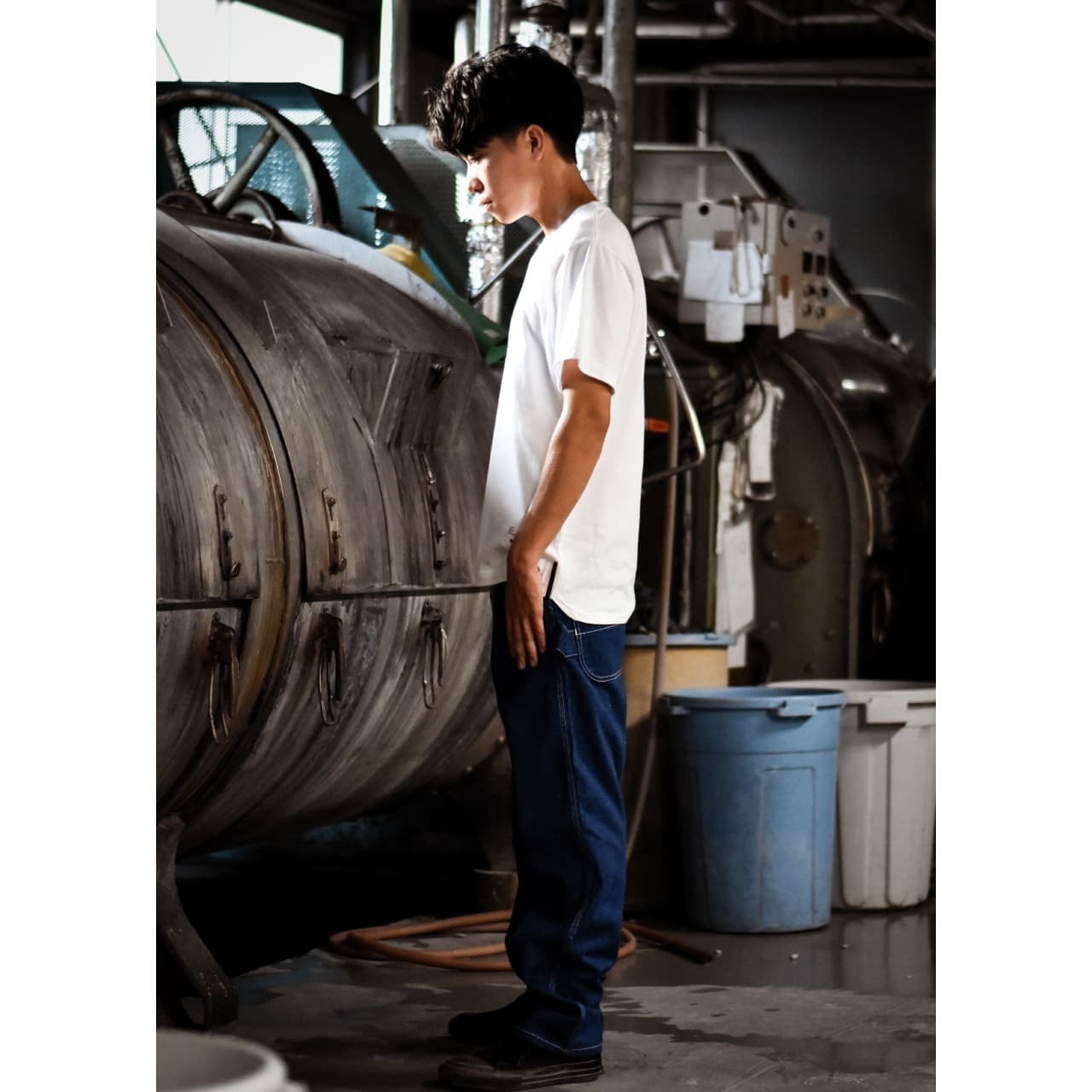 CARPENTER PANTS Ver.2 NANO MIST WASH / BLUE