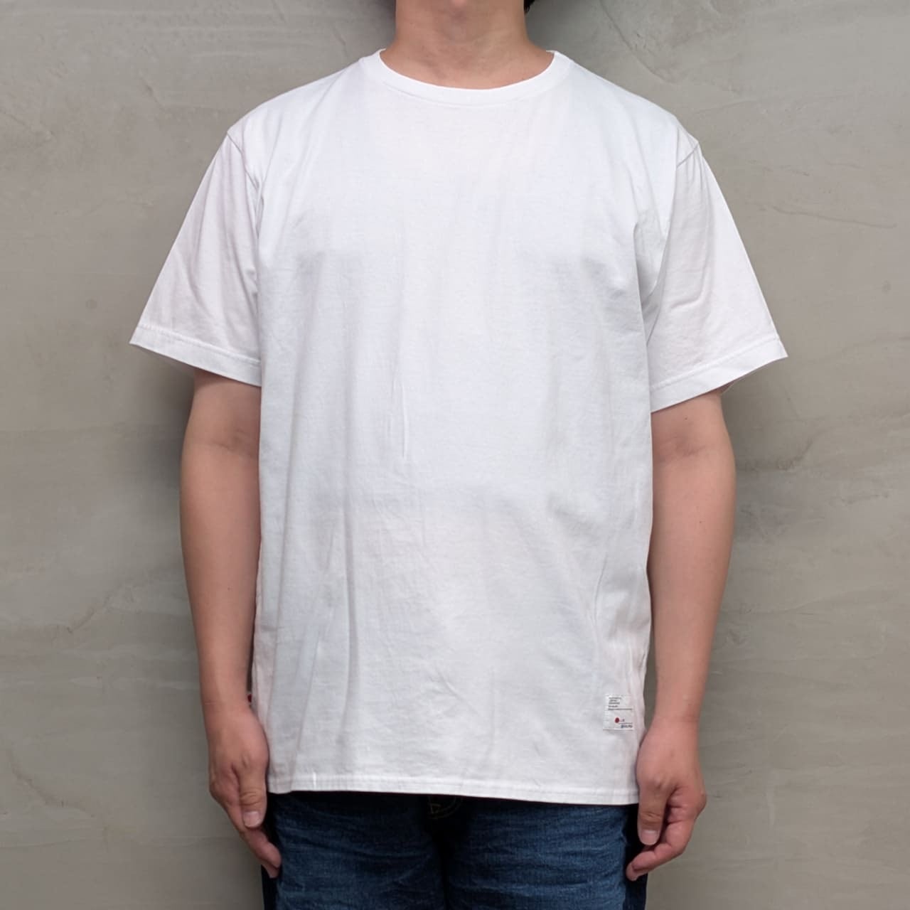 PLAIN T-SHIRT［ROUND］/ WHITE
