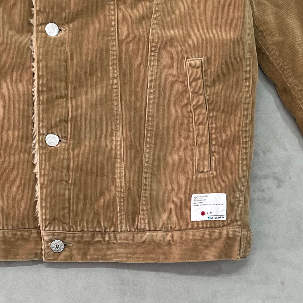 BOA CORDUROY 3rdtype JACKET / BEIGE