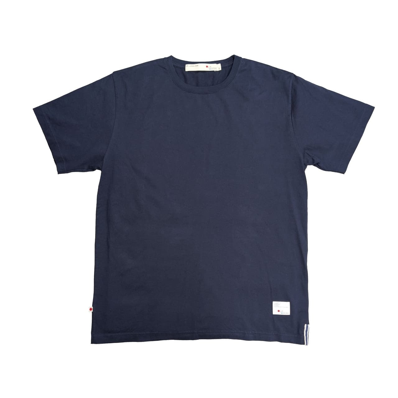 PLAIN T-SHIRT［CUT OFF］/ NAVY
