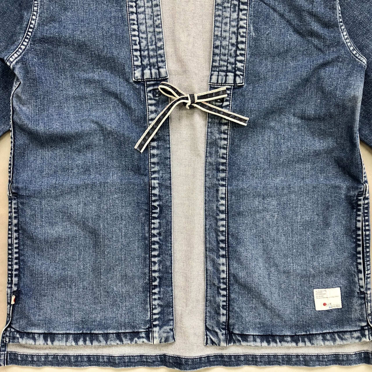 DENTO"" DENIM KIMONO JACKET ［SHORT SLEEVE］