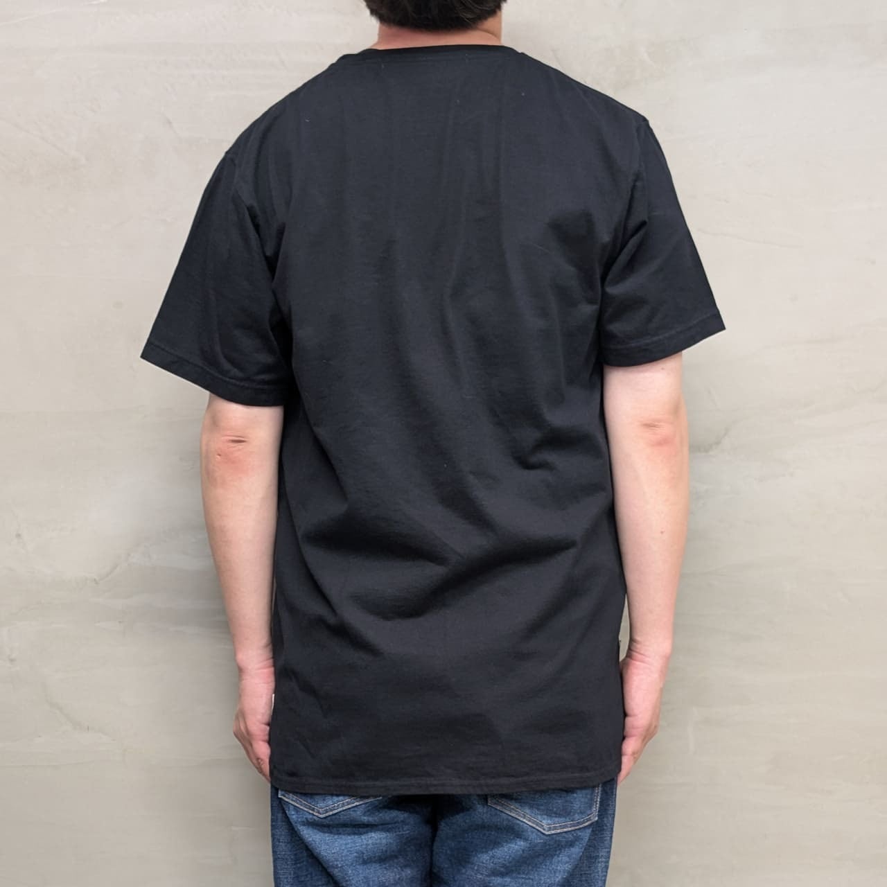 PLAIN T-SHIRT［ROUND］/ BLACK