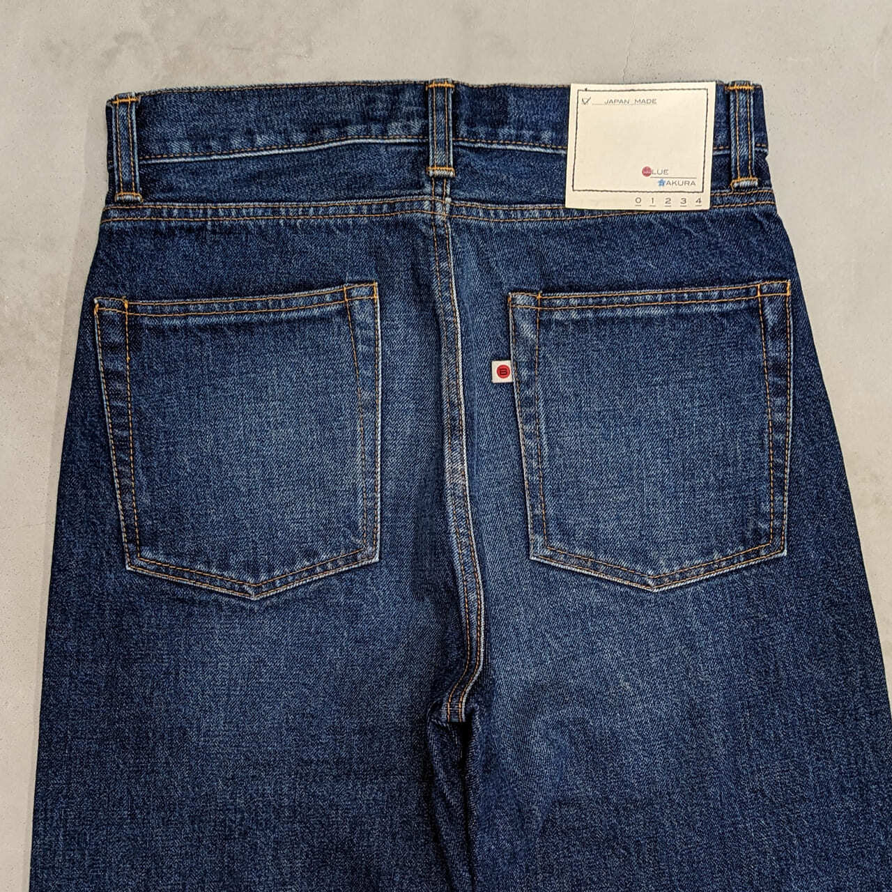 105XXA WIDE PANTS USED / INDIGO