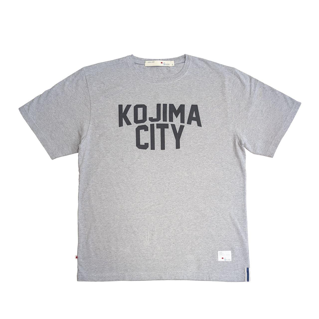 T-SHIRT ［KOJIMA CITY］ / GRAY×BLACK