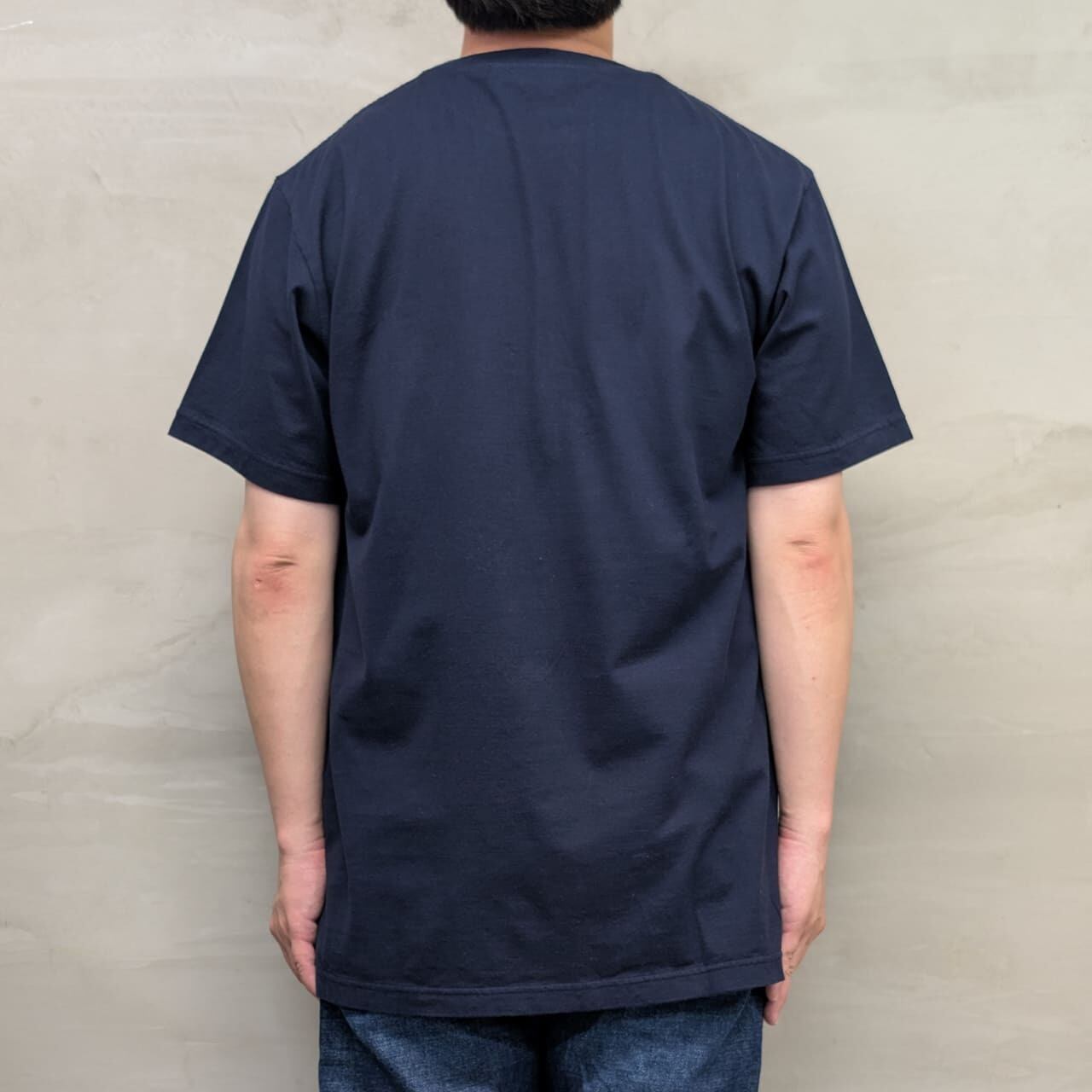 PLAIN T-SHIRT［STEP］/ NAVY