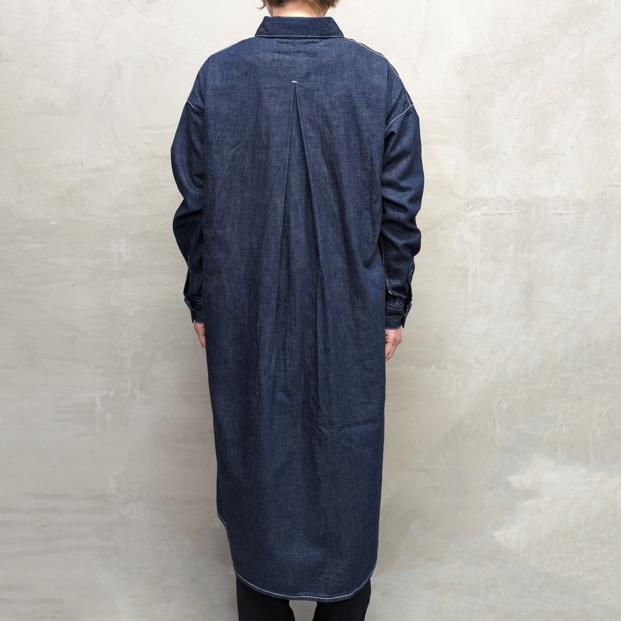DENIM LONG SHIRT ""OW""