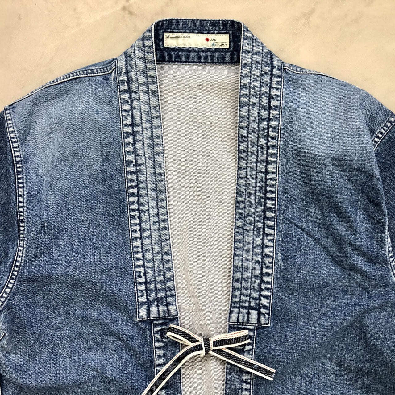 DENTO"" DENIM KIMONO JACKET ［SHORT SLEEVE］