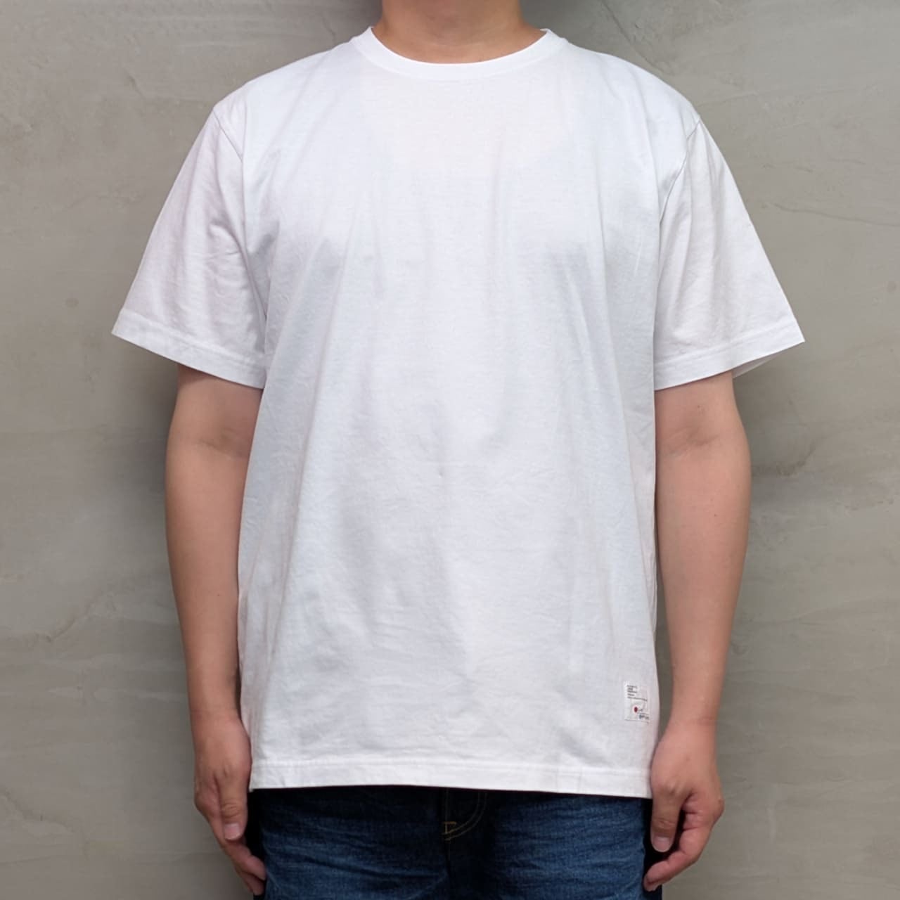 PLAIN T-SHIRT［CUT OFF］/ WHITE