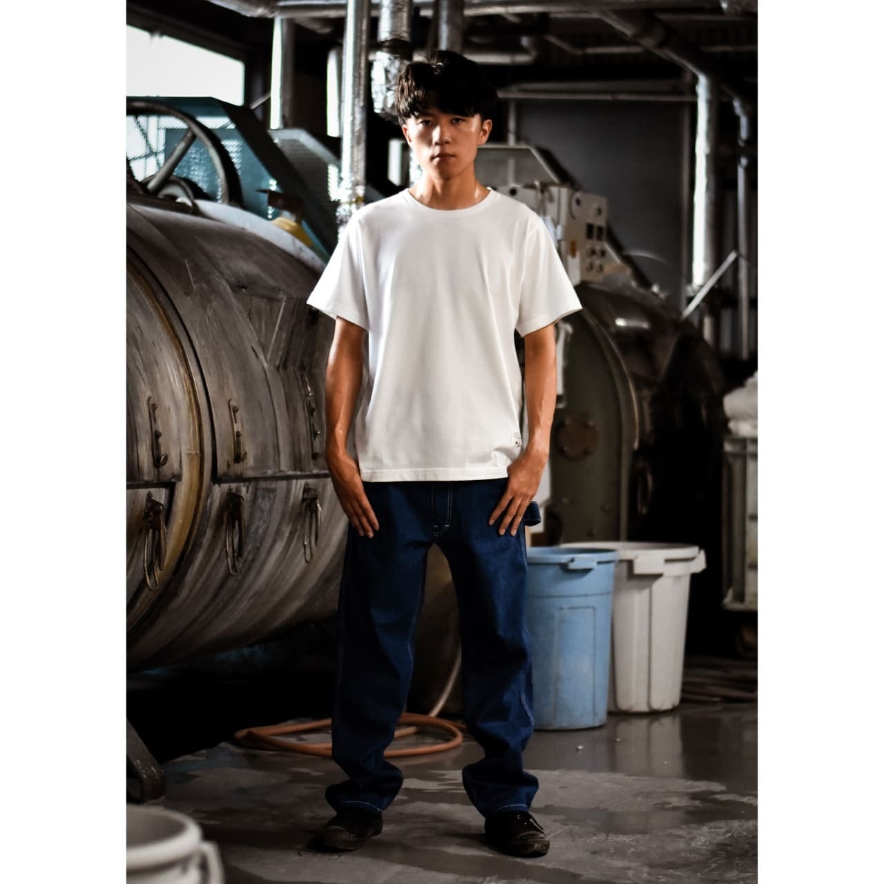 CARPENTER PANTS Ver.2 NANO MIST WASH / BLUE