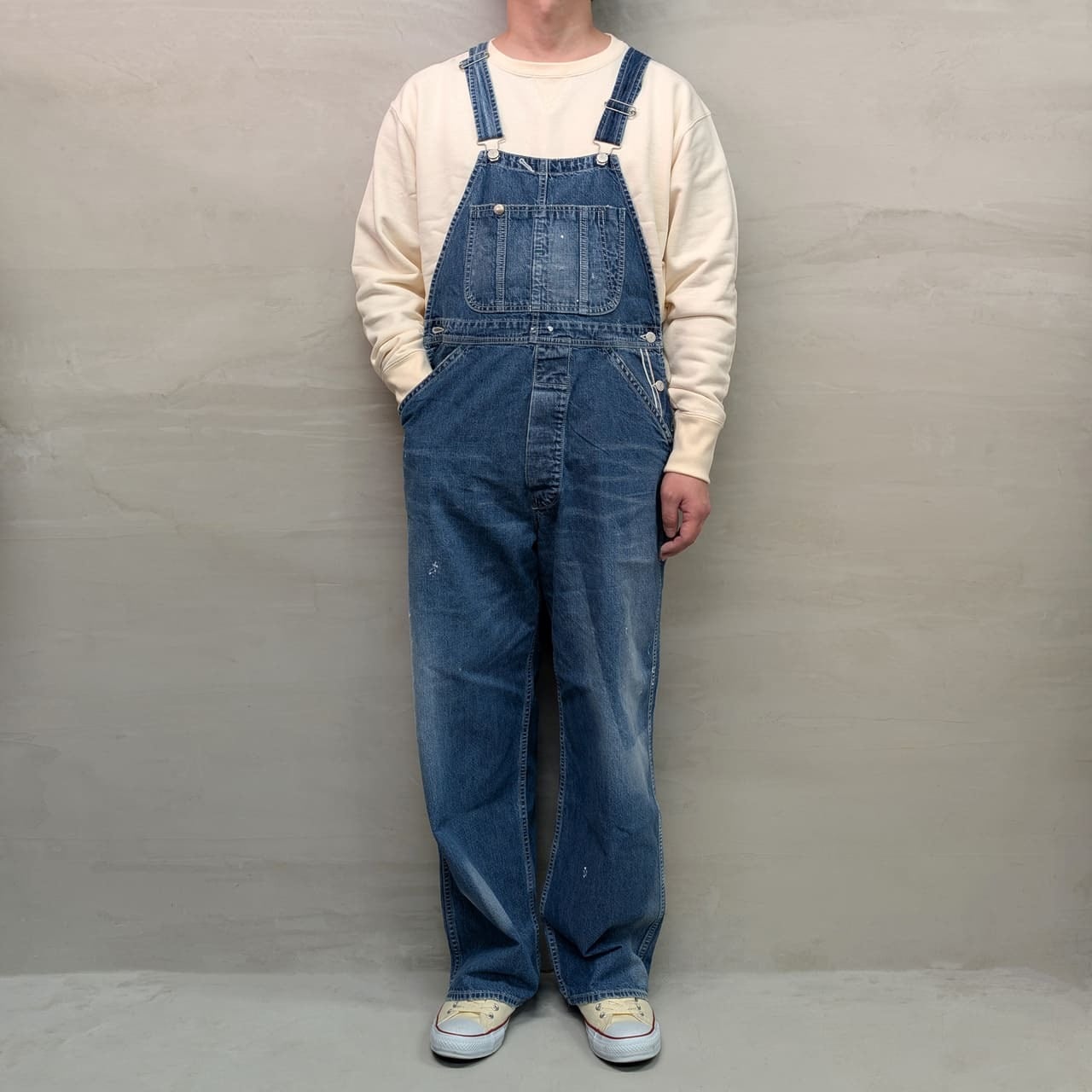 DENIM OVERALL USED