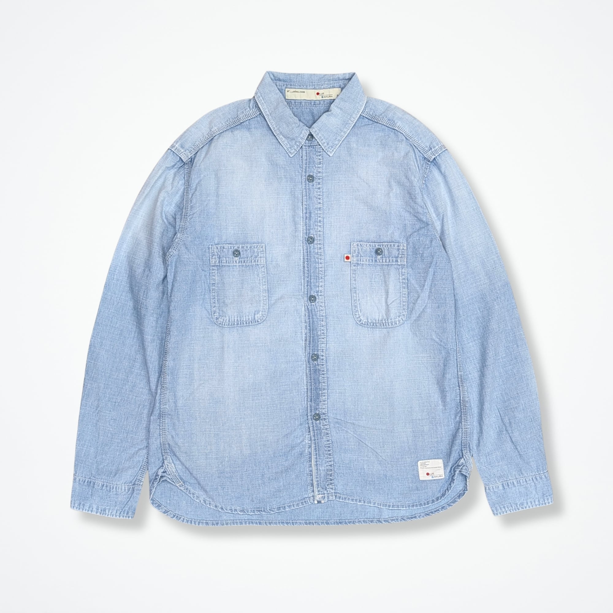 VINTAGE CHAMBRAY SHIRT USED