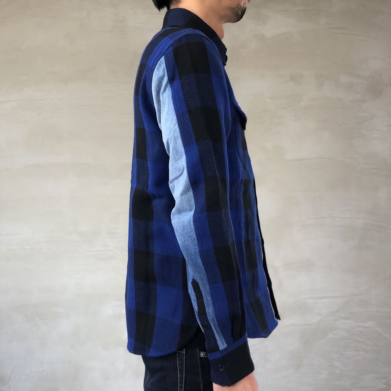 CLASSIC VINTAGE CHECK SHIRT / BLUE