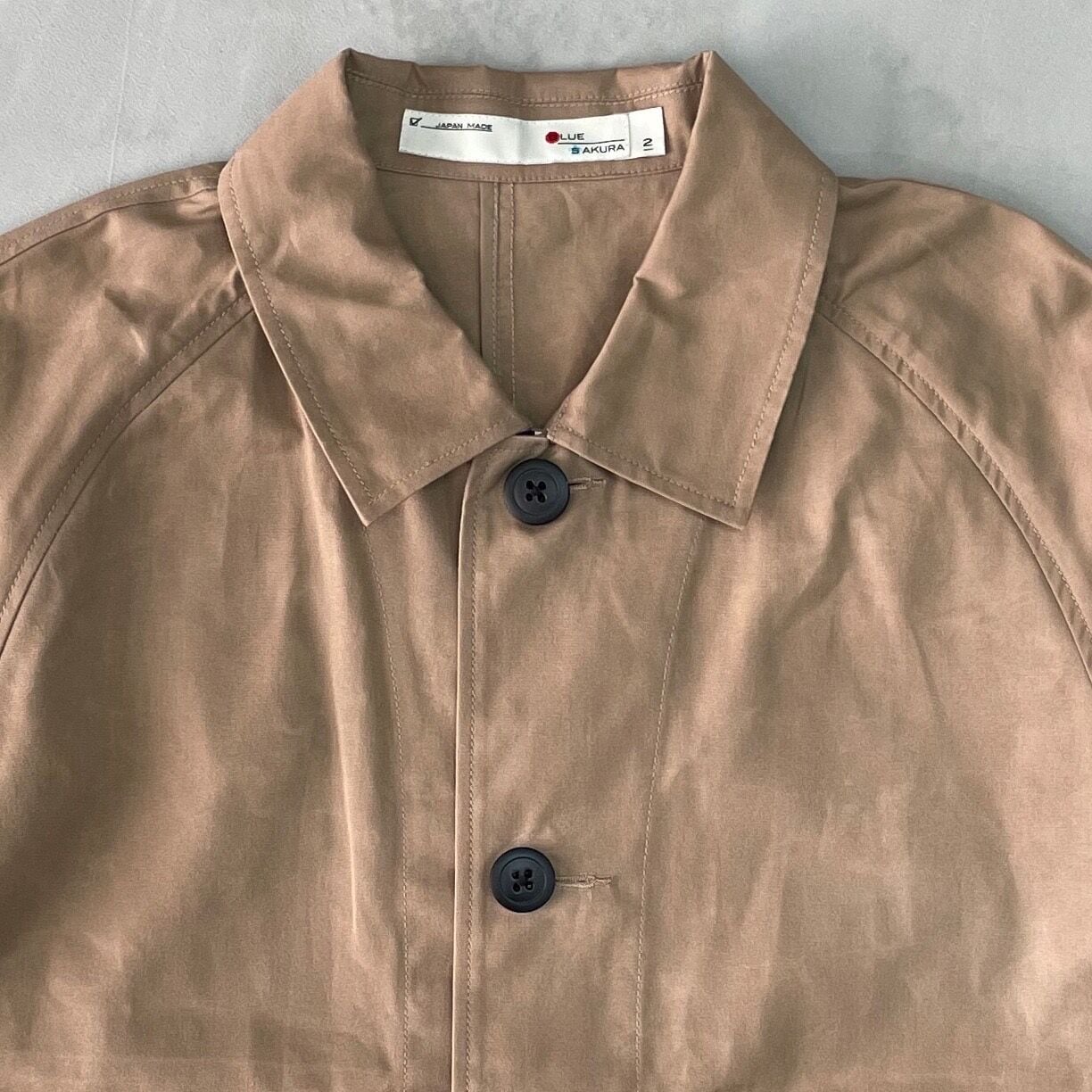 VINTAGE SHOP COAT / BEIGE