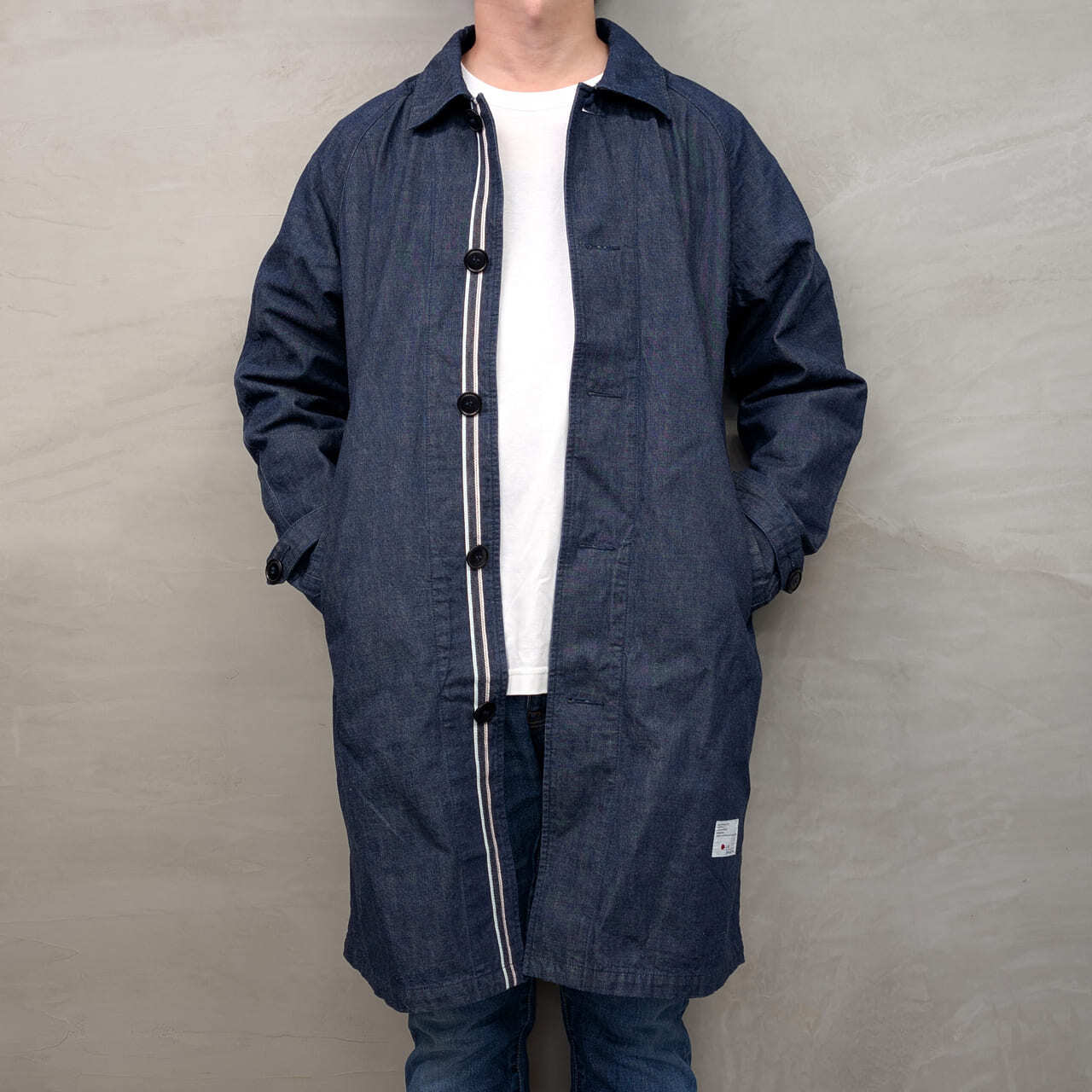 DENIM SHOP COAT OW