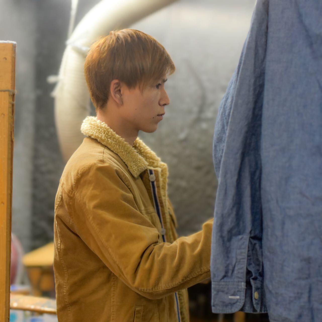 BOA CORDUROY 3rdtype JACKET / BEIGE