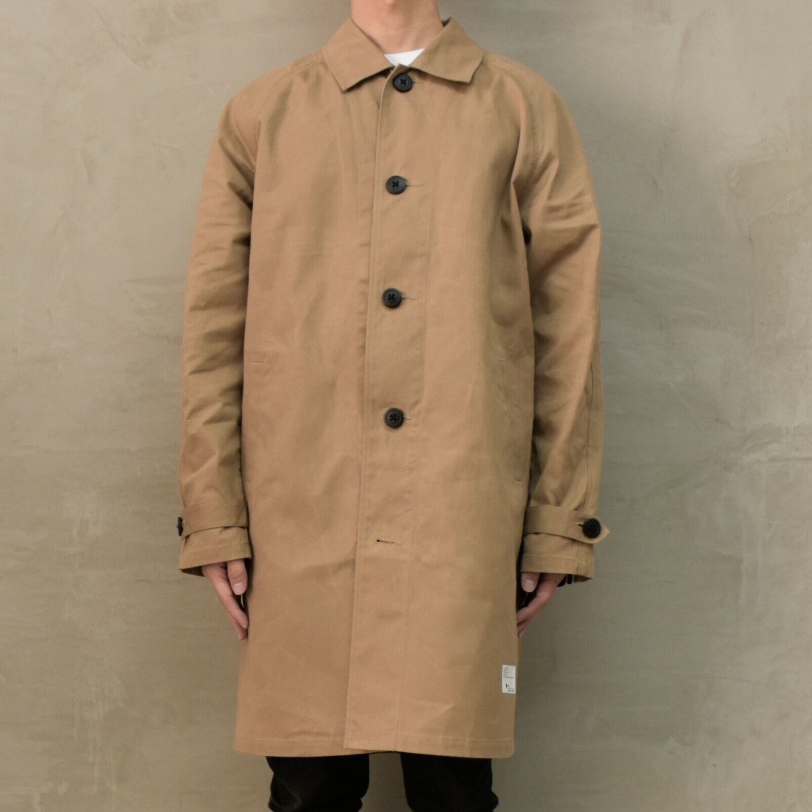 VINTAGE SHOP COAT / BEIGE