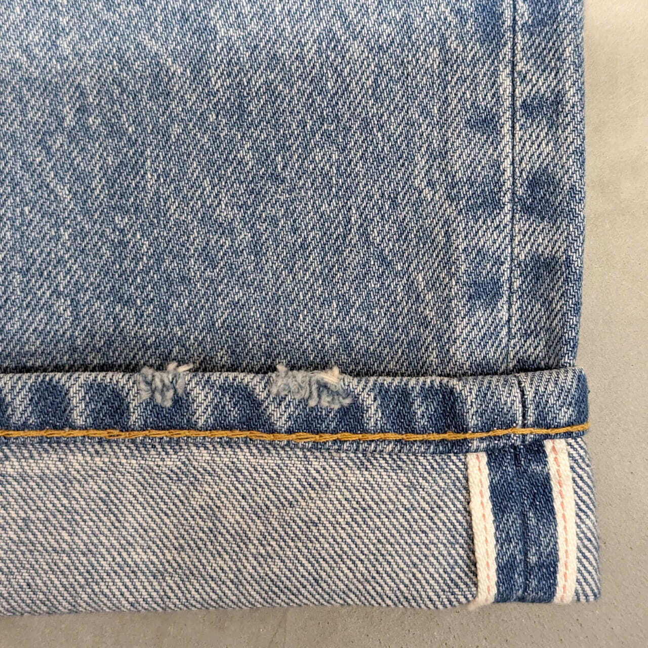 105XXA WIDE PANTS USED / L-INDIGO