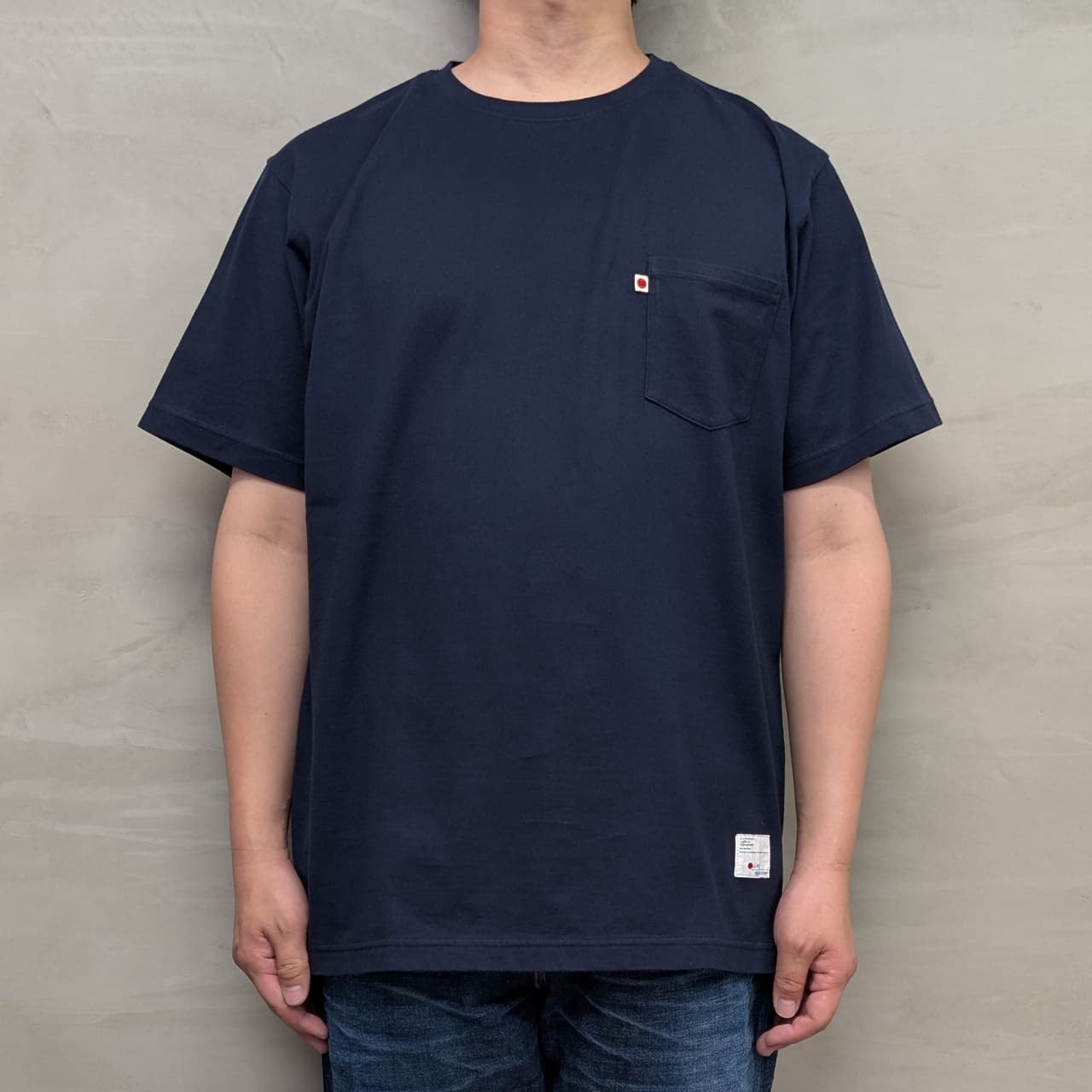 PLAIN T-SHIRT［STEP］/ NAVY