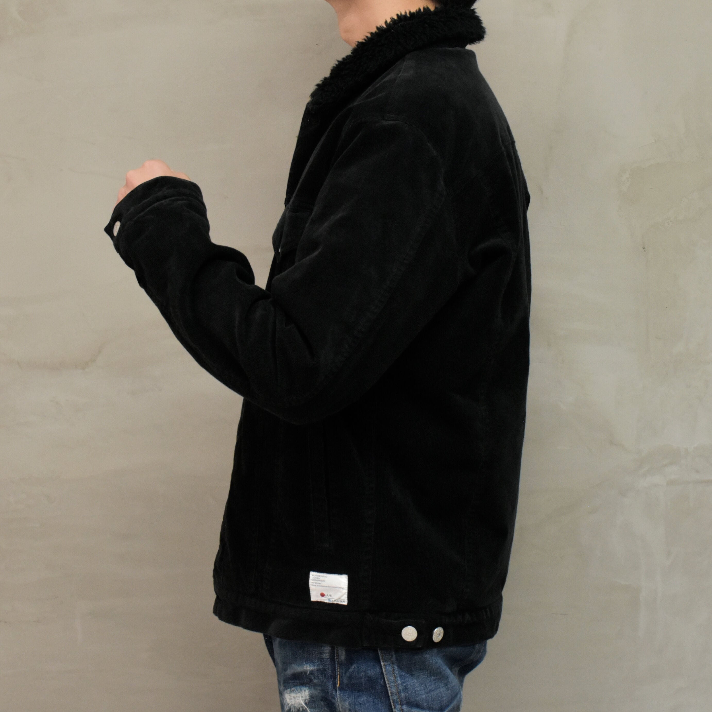 BOA CORDUROY 3rdtype JACKET / BLACK