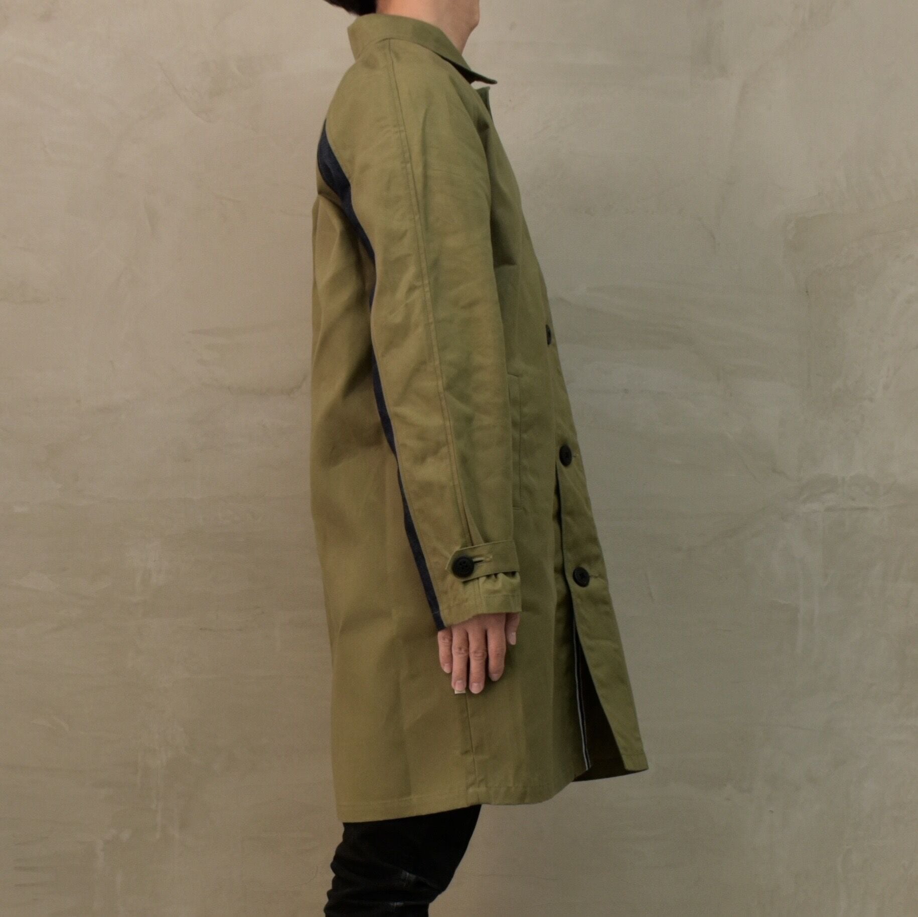 VINTAGE SHOP COAT / OLIVE