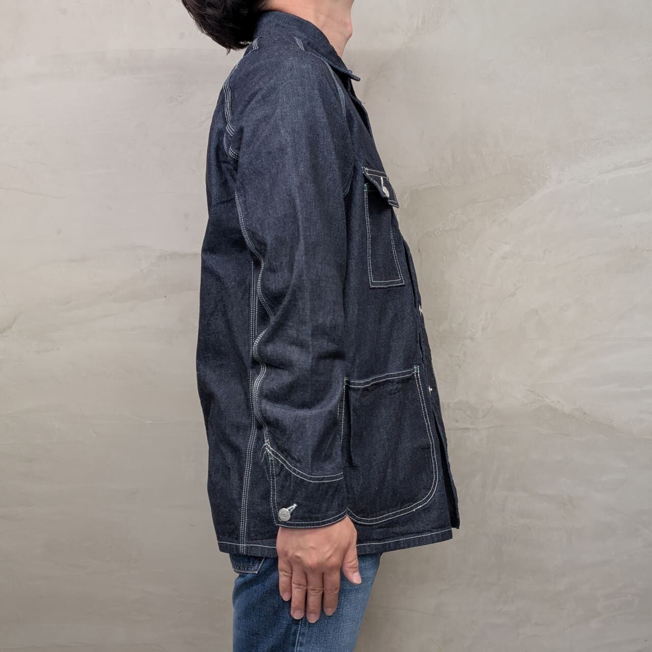 DENIM COVERALL OW