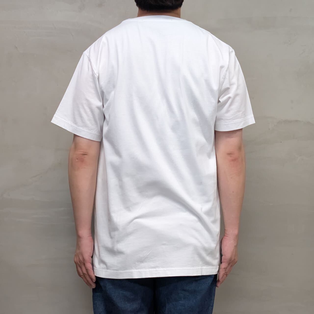PLAIN T-SHIRT［STEP］/ WHITE
