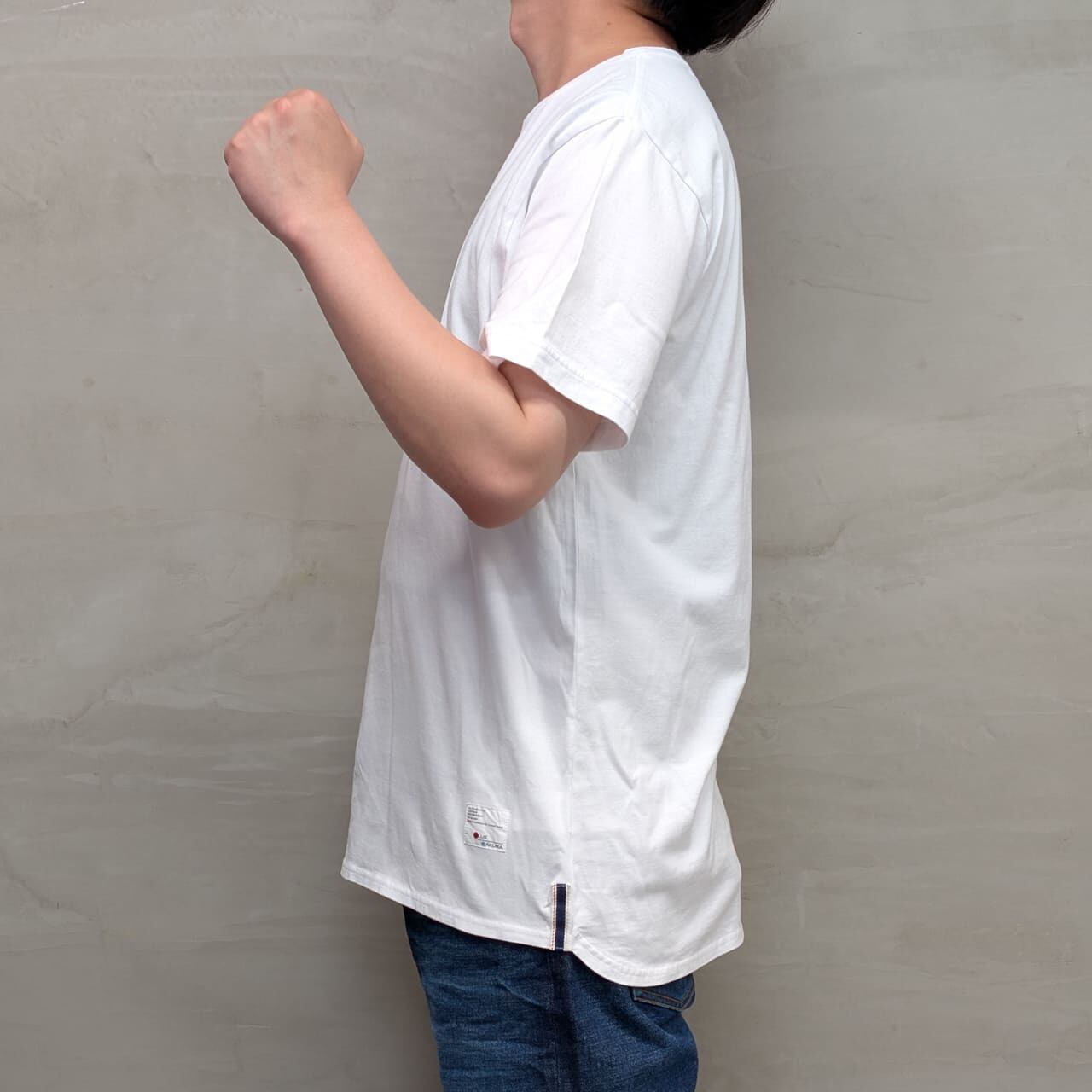PLAIN T-SHIRT［ROUND］/ WHITE