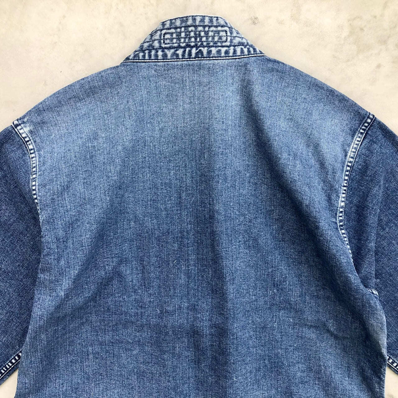 DENTO"" DENIM KIMONO JACKET ［SHORT SLEEVE］