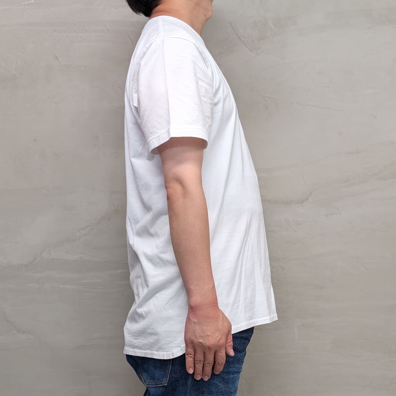 PLAIN T-SHIRT［ROUND］/ WHITE