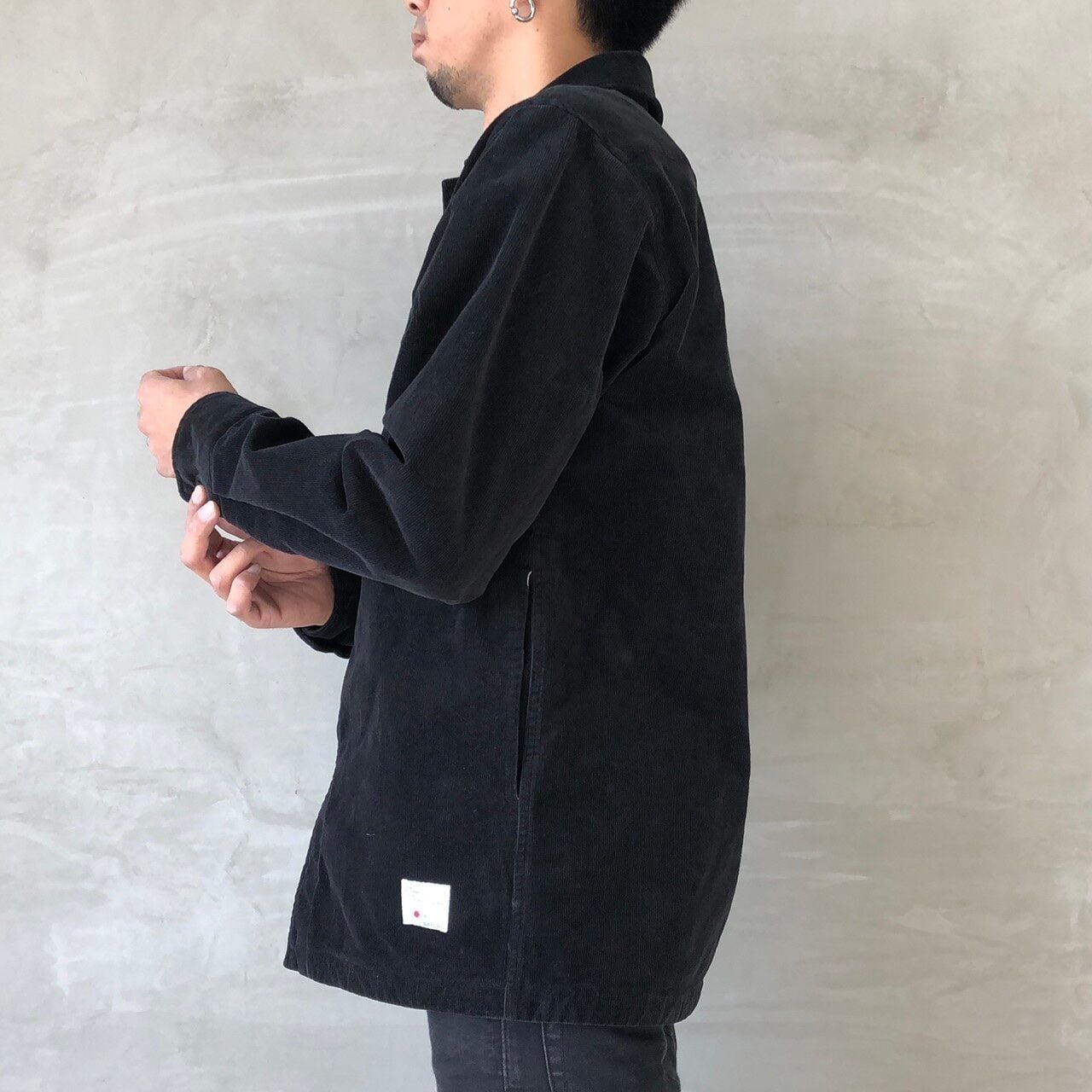 CPO JACKET ［CORDUROY］ / BLACK